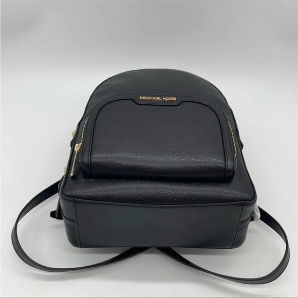 Michael Kors Jaycee Medium Pebbled
Leather Backpack Black - Picture 10 of 11